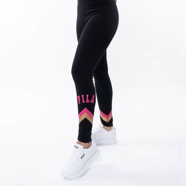 Leggins Fila Mujer Negras / Moradas - Kirra - España 276301FLJ